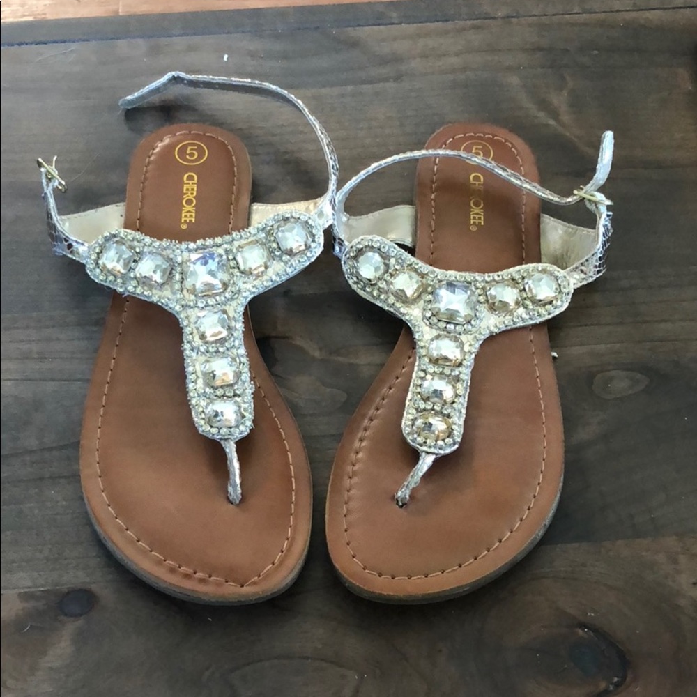 Jeweled Sandals